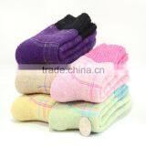 Thick Warm Winter Colorful Wool Socks Terry Socks Cashmere Socks Square Granada Towel China Socks Factory thumbnail-2