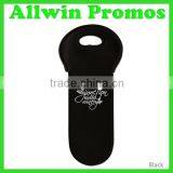 Logo Printed Neoprene Bottle Wine Tote Bag thumbnail-1