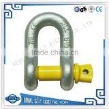 Drop Forged Hardware Tempered Alloy Steel/carbon Steel Lifting Hoist DW Shape High Strength Shackle(alloy Steel) thumbnail-1
