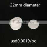 20mm 22mm 24mm 26mm 28mm white color pe foaming liner for pp cap or other caps