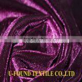 Warp Knitted Plain Dyeing KS Velvet for Wedding Dress