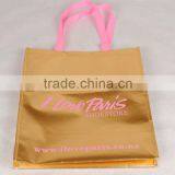 Shiny Laminated Non-Woven Tropic Shopper Tote Bag thumbnail-4