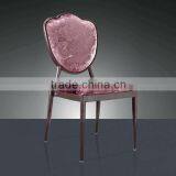 Wood Look Elegant Hotel Room Chair Upholstered Hotel Chair Furniture thumbnail-1