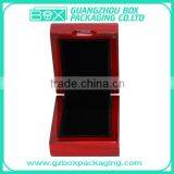 Red Small Square Wooden Box,Small Size Jewelry Packaging Box thumbnail-6