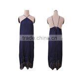 Hot sale style special halter lace summer casual dress