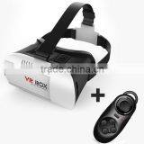Oem 3D Video Formats VR 3D Galsses , VR 3d Box 2.0 Glasses for Short Sight Headset Virtual Reality With Bluetooth Control thumbnail-3