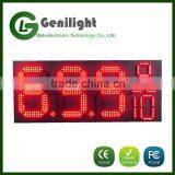 Single Color Red LED Gas Station Price Changeable Sign With Control System