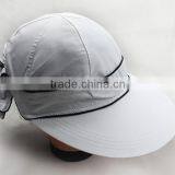 Plastic Printing Pvc Sun Visor Ladies Sun Visors With Beautiful Decorations thumbnail-2