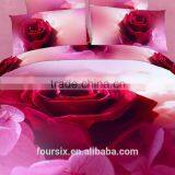 2014 New100 Percent Cotton 3D Reactive Printed Bedding Set