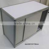 Chinese Aluminium Desk For Display and Exhibition Booth Desks and Chairs thumbnail-4