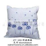 No Minimum Order Quantity Custom Size Embroidery Or Digital Printing Linen Pillow Cover thumbnail-5