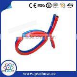 ISO3821 Approved Rubber Flexible Braided smooth surface 20bar Blue Aand Red Twin Hose Reel