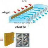 Pad and Fan Greenhouse Cooling Systems