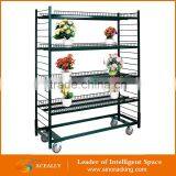 4 Tier Metal Flower Display Cart Shelves Stands thumbnail-6
