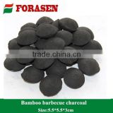 Customized bamboo charcoal briquettes