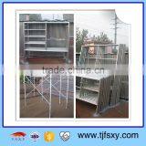 Built Strong and Tough Galvanized Metallic Ladder Scaffolding thumbnail-1