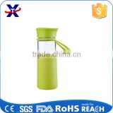 the new portable lead-free health color sport glass water bottle