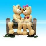 Lovely Bad Bear Polyresin Valentine's Day Bear thumbnail-1