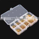 LEO 600pcs Eyelet Barb Metal Angling Hook Fishing Tackle Fishhooks Barbed Hook With Fishing Tackle Boxes Sharp Kit thumbnail-3