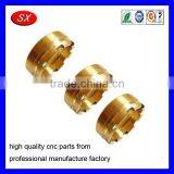Customized Gold Plating Precision Cnc Turning Parts Electronic Cigarette Adaptors Parts thumbnail-4