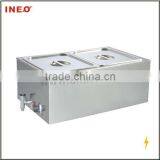 Table Top,Two Pans,Electric,Stainless Steel Food Warmer(INEO is Professional on Commercial Kitchen Project) thumbnail-1