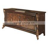 European Classic Long Rectangle Dining Table Set With Arm Chair And Side Chair/Italian Home Dining Room Furniture(MOQ=1 SET) thumbnail-2