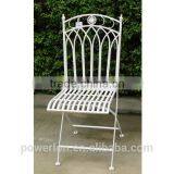 Fabulous French Style Bistro Set Wrought Iron 2 Chair 70cm Table thumbnail-3