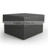 Black paper packaging boxes for watch custom gift packing box