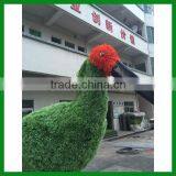 Artificial Bird Green Sculpture thumbnail-3