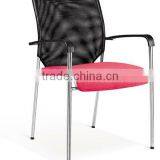 Black and Red Mesh Folding Chairs thumbnail-1