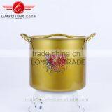 High Quanlity Simple to Use Kitchen Accessories Colorful Stainless Steel Cookware Pot thumbnail-2