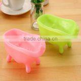 2017 Trending Products Bathtub Shaped Soap Dish Silicone Soap Holder thumbnail-2
