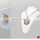 Set of Necklace and Earrings, Made of Natural Horn and Lacquer in Vietnam Code: KS_VTC08 thumbnail-1