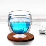 300ml Double Wall Glass Cup thumbnail-6