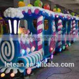 Children Amusement Candy Theme Park Equipment Ride Electric Kids Train For Sale LT-7051 thumbnail-1