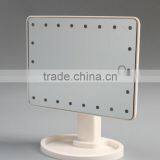 Touch Screen Desktop 22 LEDs Makeup Lighted Mirror Vanity, Mirror With Lights thumbnail-2