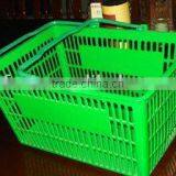(supermarket Equipment)plastic Shopping Basket