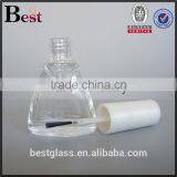 2015 Design Nail Polish Remover Bottle New Shape Glass Nail Gel Polish Bottle thumbnail-2