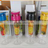 700mLCapacity Sports Healthy Fruit Juice Infuser Infusing Water Bottle Flip Lid thumbnail-6