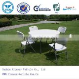 2014 plastic table and chairs, used round banquet tables for sale(ISO approved)