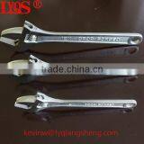 European Chrome Plated Adjustable Wrench thumbnail-1