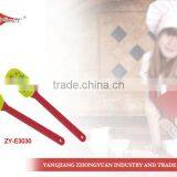 Flexible Middle Size Snowflake Printing Silicone Scraper With Plastic Handle, Best Selling thumbnail-1