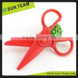 CS001 4-3/4 '' Full Plastic Cut Paper Kids Safe Scissors