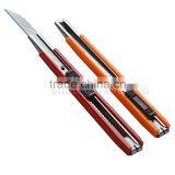 CN008 Retactable Cutting Knife With 30 Degree Stainless Steel Snap off Blade thumbnail-1