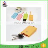 Custome Colorful Silicone Bag Novelty Silicone Card Bag Lovely Silicone Key Bag thumbnail-6