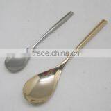 410 Stainless Steel Gold and Silver Plated Flatware for Finacial Promotion Gift thumbnail-1