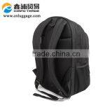 Black Nylon Travel Backpack Laptop Bag thumbnail-2