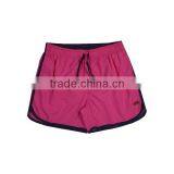 Lady Solid Color Spendex Board Shorts thumbnail-2