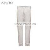 Custom Mens 100% Cotton Grey French Terry Jogger Pants thumbnail-1