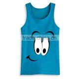 Bulk Cheap Price Latest Pattern Mens 100 Cotton Designer Casual Burnout Tank Top thumbnail-6